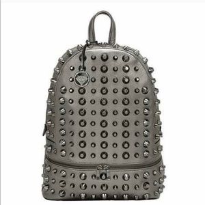 Stud N Chic Backpack Pewter